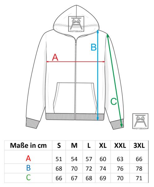 Zip Hoodie Ruhrpott & Eisen Zip Hoodie Ruhrpott & Eisen