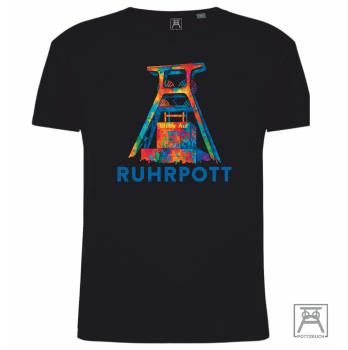 Unisex T-Shirt Zeche, bunt