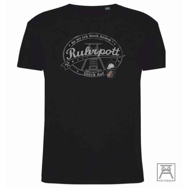 Basic T-Shirt Ruhrpott da wo ich wech komm