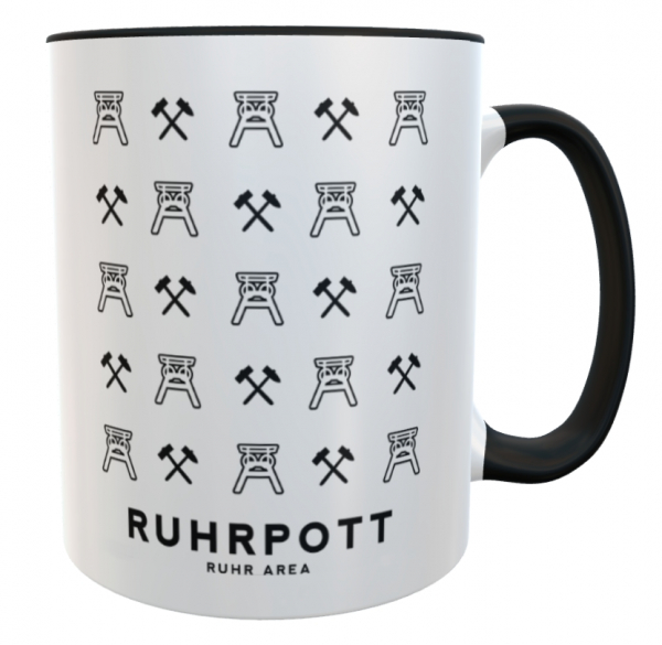 Kaffeepott Ruhrpott Türme u. Eisen